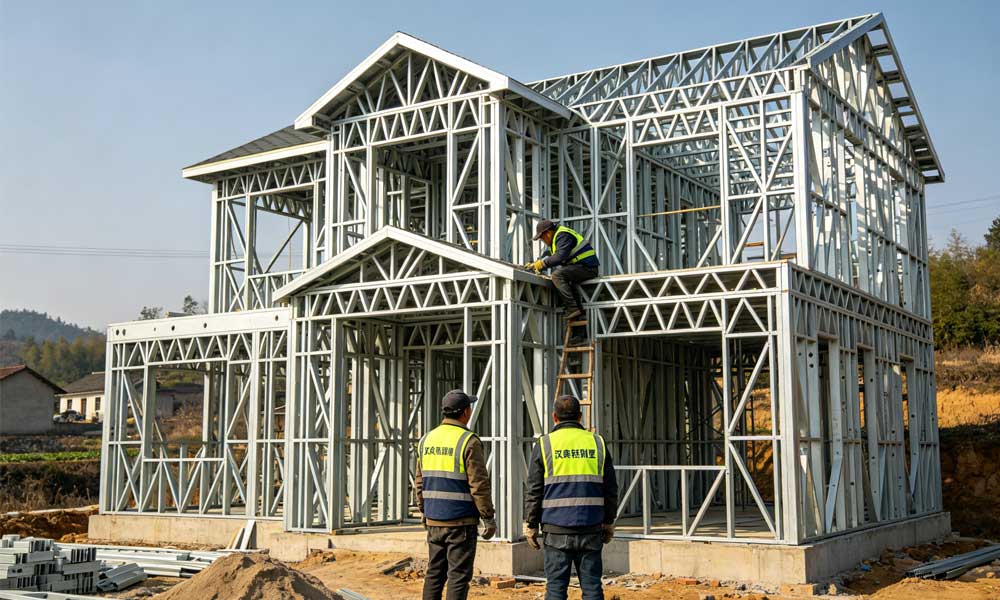 湖北建輕鋼別墅多少錢?有補貼嗎?(圖1) 湖北建輕鋼別墅多少錢?有補貼嗎?(圖1)